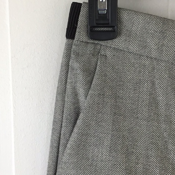 NWT Zara Herringbone Jogger Waist Pants Size M - Picture 6 of 16